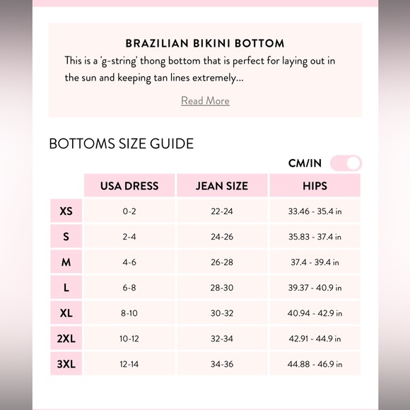 Kulani Kinis Bathing Suit Bikini Set Color Dollhouse Size Medium - Picture 12 of 12